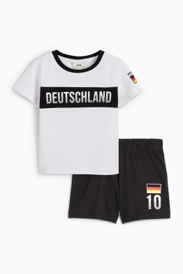 Německý dres - letní pyžamo - 2dílné