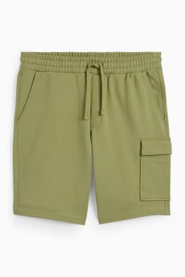 Cargo sweat shorts