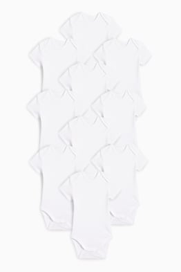 Lot de 10 - bodys pour bébé