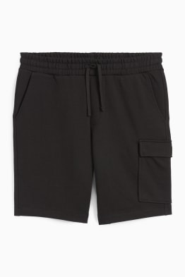 Cargo sweat shorts