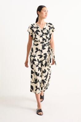 Wrap dress - floral