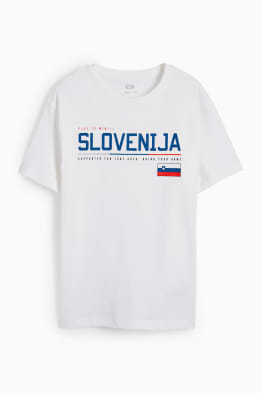 Słowenia - koszulka z krótkim rękawem