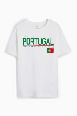 Portugalia - koszulka z krótkim rękawem
