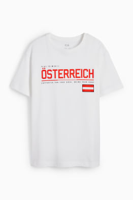 Austria - koszulka z krótkim rękawem