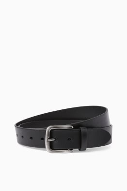 Leather belt