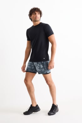 Funktions-Shorts - 4 Way Stretch - 2-in-1-Look 