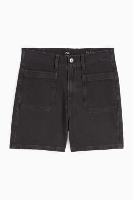 Short en jean - high waist - LYCRA®