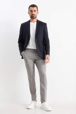 Mix-and-match suit trousers - regular fit - Flex - check