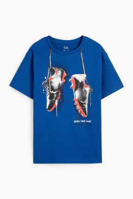 Buty do piłki nożnej - koszulka z krótkim rękawem