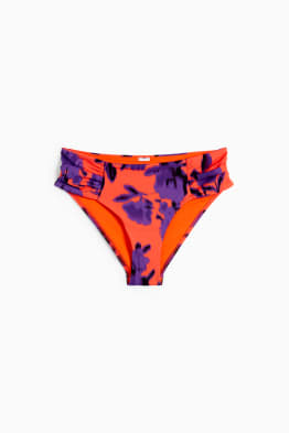 Slip bikini - vita media - LYCRA® XTRA LIFE™ - a fiori