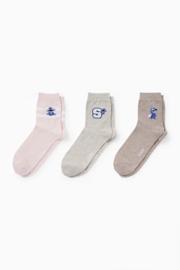 Pack de 3 - calcetines con dibujo - Lilo & Stitch