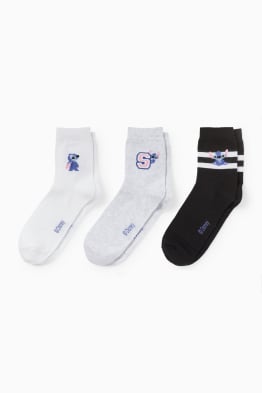 Set van 3 paar - sokken met motief - Lilo & Stitch