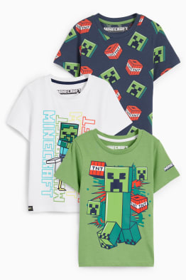 Set van 3 - Minecraft - T-shirt