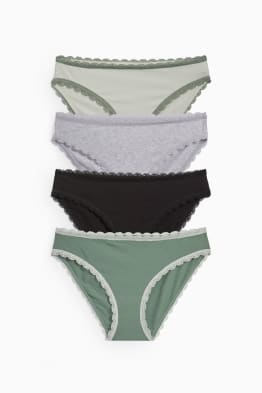 Confezione da 4 - slip