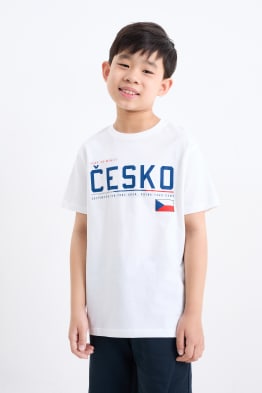 Czechy - koszulka z krótkim rękawem
