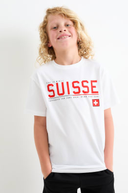 Elveția - tricou cu mânecă scurtă