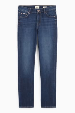 Straight jeans - mid waist - LYCRA®
