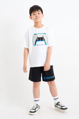 PlayStation - conjunto - camiseta de manga corta y shorts - 2 piezas