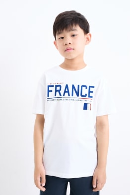 Franța - tricou cu mânecă scurtă