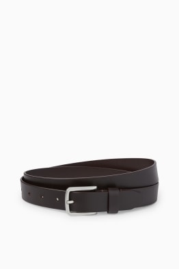 Leather belt