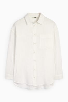 Chemisier blanc dans plusieurs couleurs et tailles E Shop C A