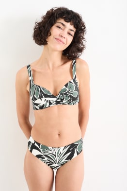 Bas de bikini - mid waist - LYCRA® XTRA LIFE™ - à motif