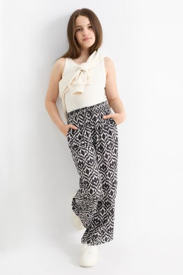 Pantalons de tela - estampat