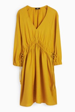 C und a kleid gelb