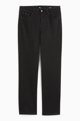 Straight jeans - mid waist - LYCRA®