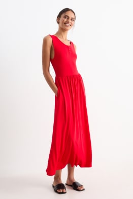 C&a rotes kleid clearance