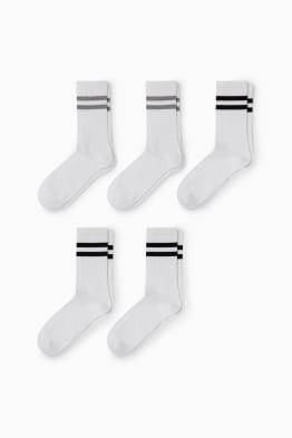 Set van 5 paar - tennissokken