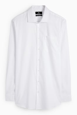 Camicia business - regular fit - collo all'italiana - facile da stirare