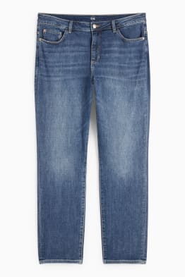 Straight jeans - vita media - LYCRA®