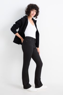 Bootcut jeans - mid waist - LYCRA®