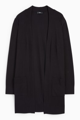Lange Strickjacke
