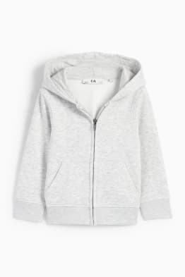 Sweatvest met capuchon
