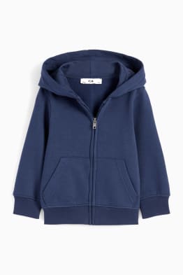 Sweatvest met capuchon