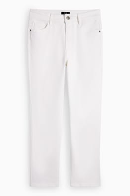C und a weiße hose