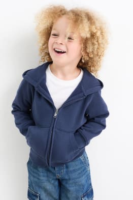 Sweatvest met capuchon