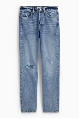 Vintage straight jeans - talie înaltă