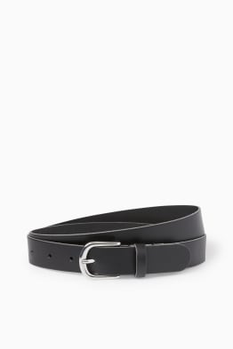 Leather belt
