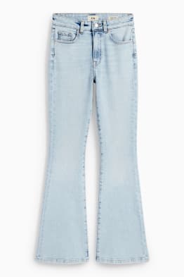 Flared jeans - średni stan - LYCRA®