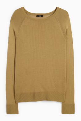Pullover en maille fine basique