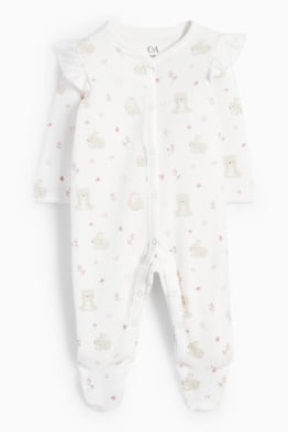 Baby pyjama snoezig in slaap met C A