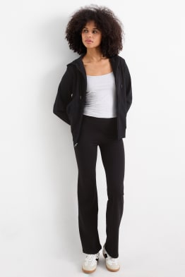 Flared leggings