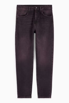 Mom jeans - vita alta - LYCRA®