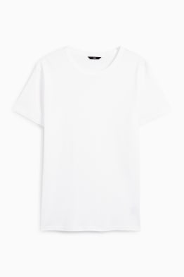 Camiseta - slim fit - canalé fino