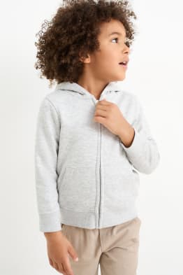 Sweatvest met capuchon