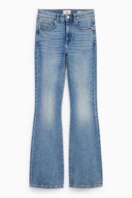Flared jean - mid waist - LYCRA®