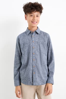 Chemise garcon un indispensable revisite par C A